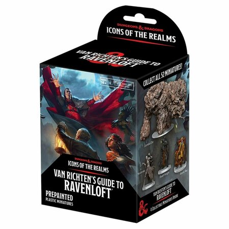 TOYS4.0 Dungeons & Dragons Icons of the Realms Set 21 Guide to Ravenloft BC 32 Miniatures TO3295330